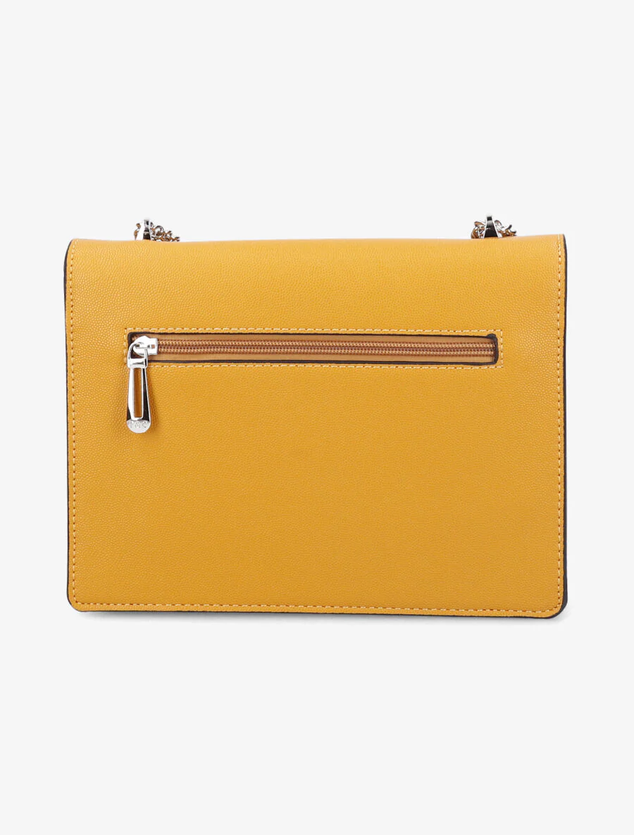 Sac besace Carine - Jaune moutarde - Image 3