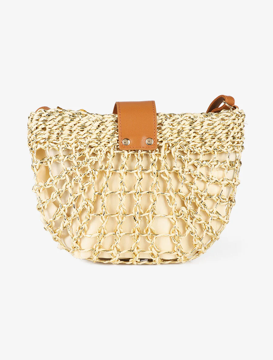 Sac besace Cécile - Beige clair - Image 2