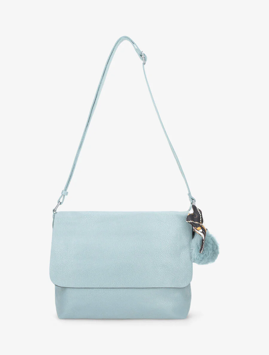 Sac besace Christie - Bleu ciel - Image 3
