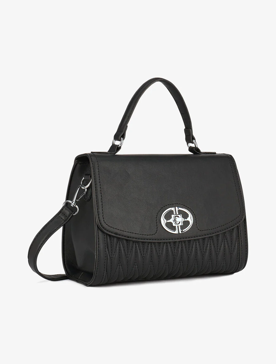 Sac besace Christine - Noir - Image 3