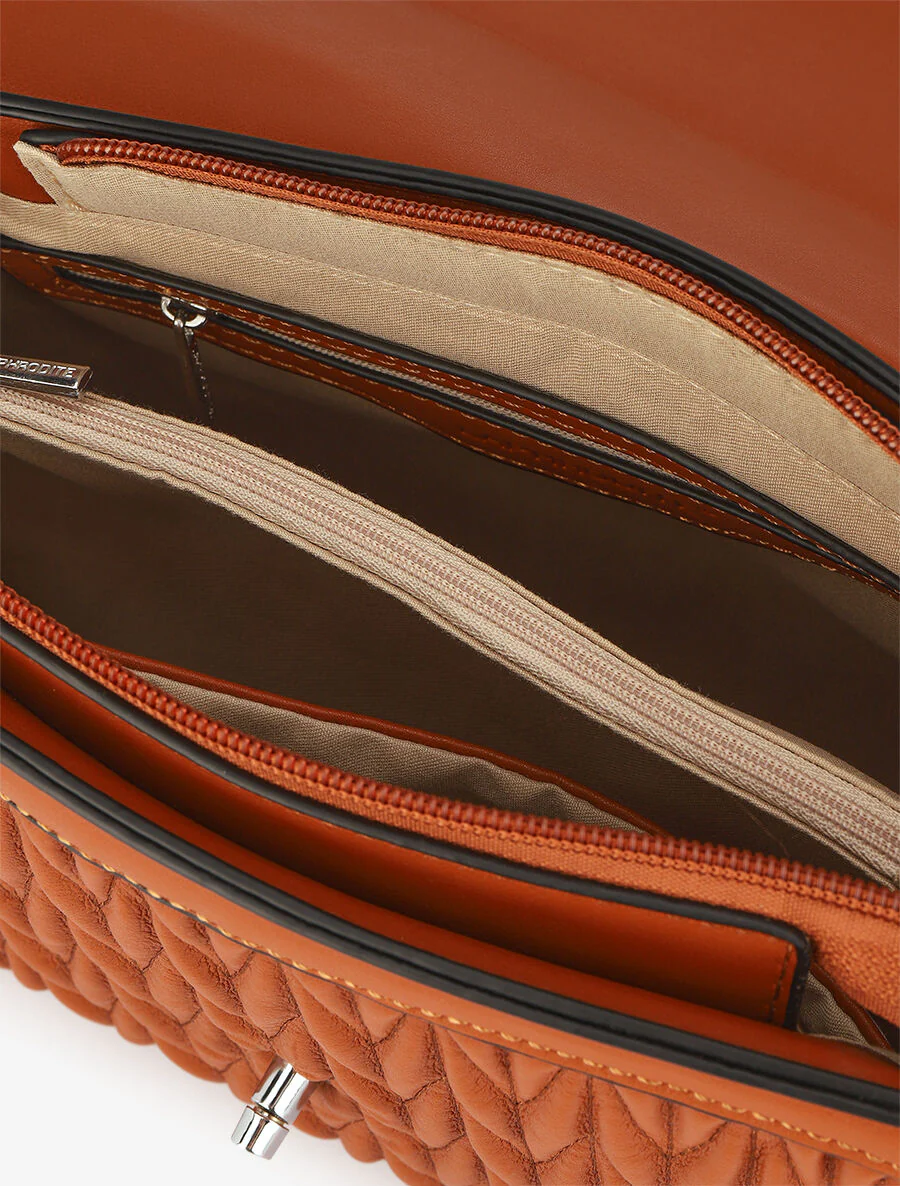 Sac besace Christine - Camel - Image 4