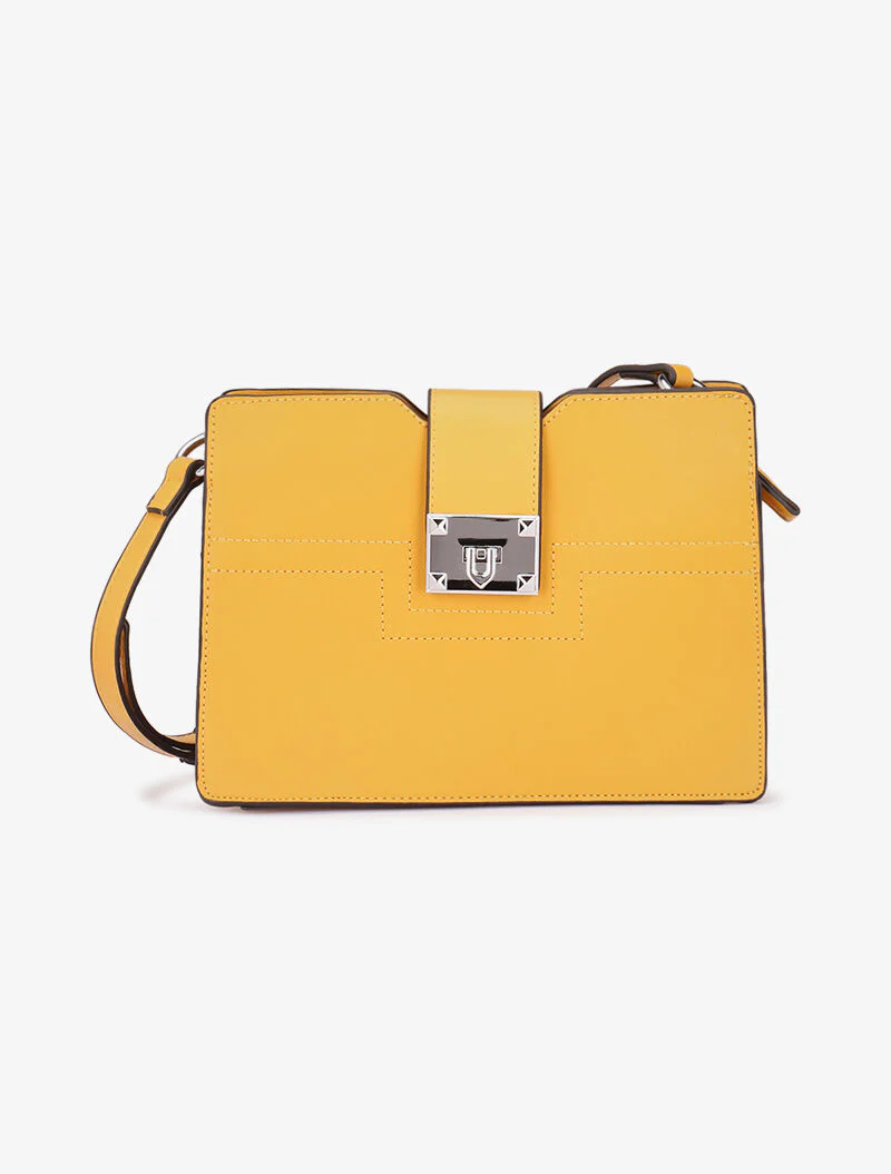 Sac besace Claire - jaune