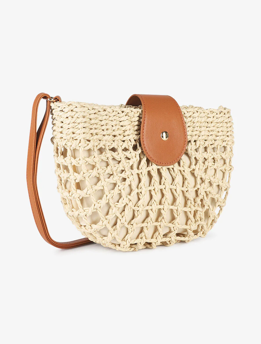 Sac besace Clara - Beige clair - Image 3