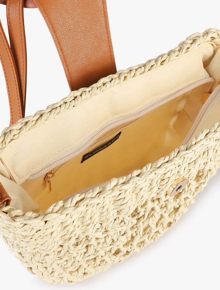 Sac besace Clara - Beige clair - Image 4