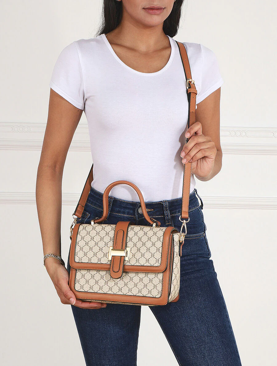 Sac besace Clare - Taupe - Image 5