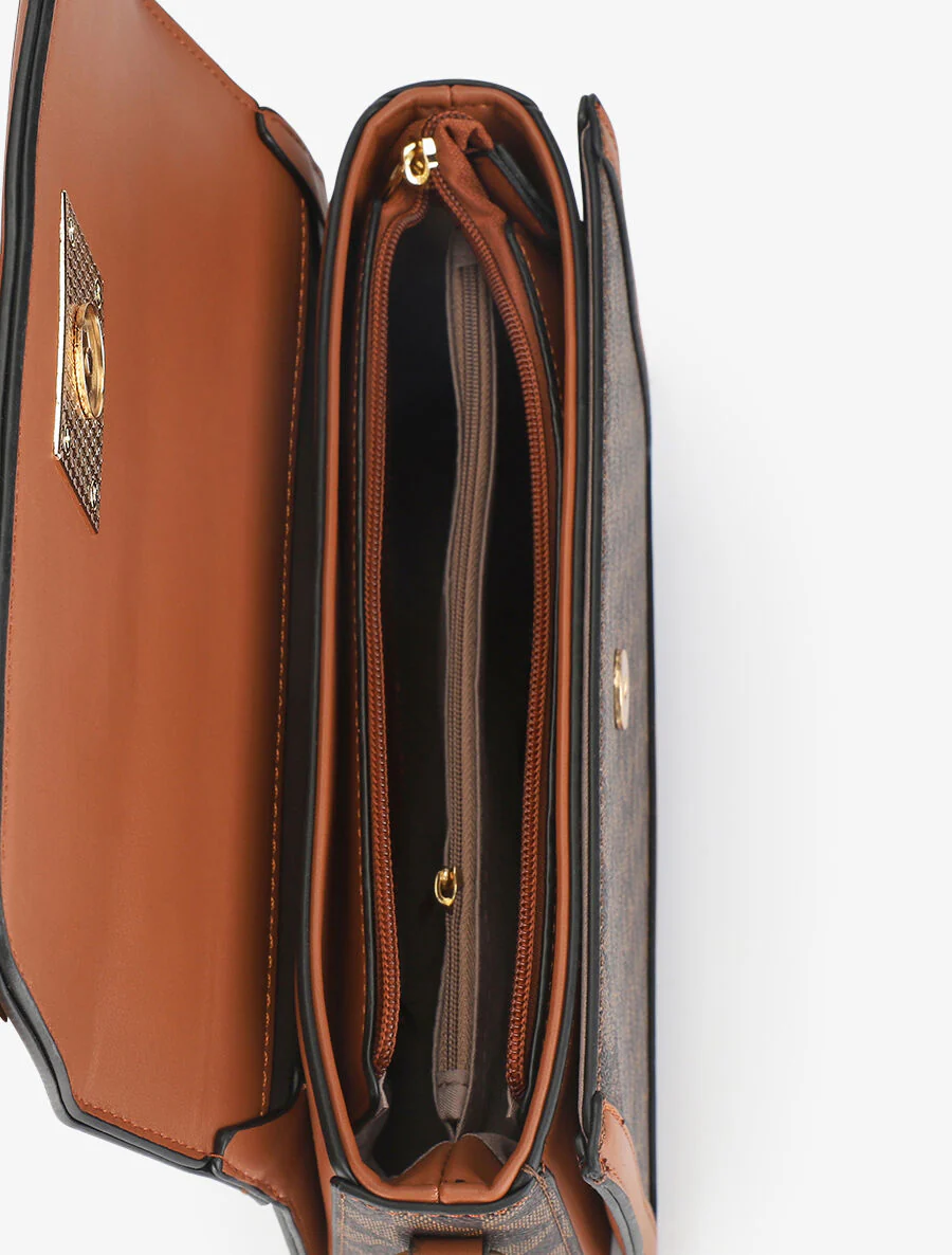 Sac besace Clare - Marron - Image 4