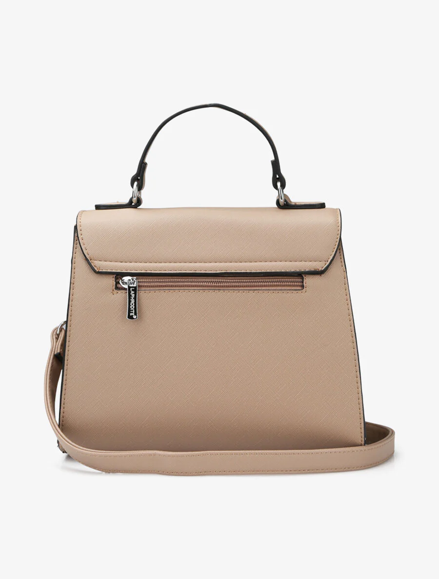 Sac besace Clarence - Taupe - Image 3