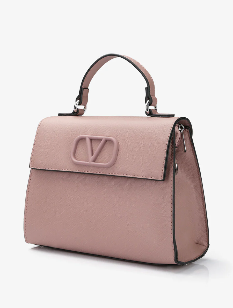 Sac besace Clarence - Vieux rose - Image 2