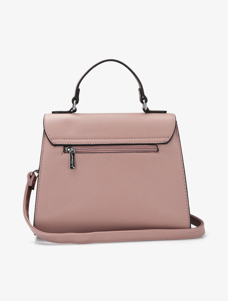 Sac besace Clarence - Vieux rose - Image 3