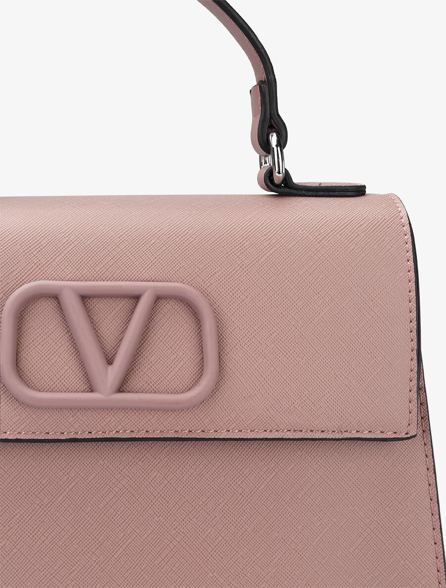 Sac besace Clarence - Vieux rose - Image 4