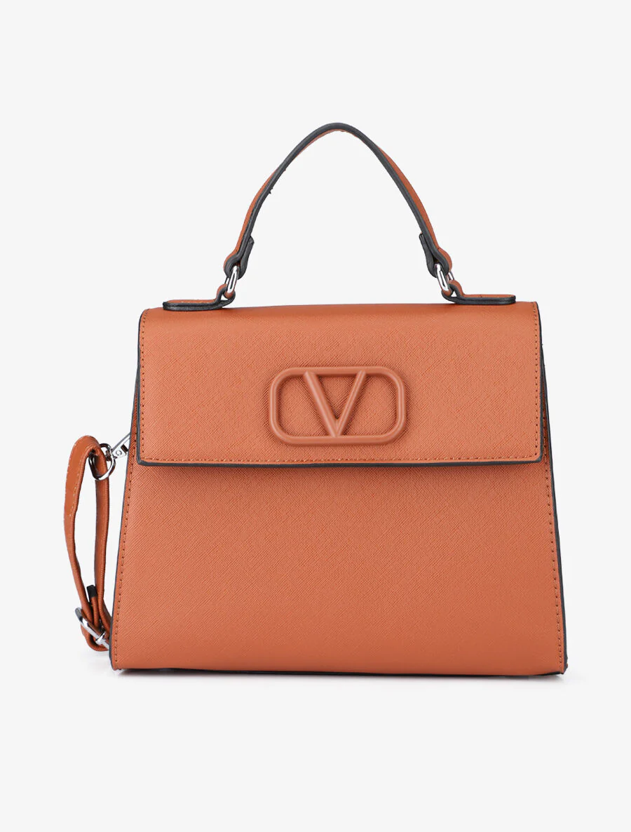Sac besace Clarence - Camel