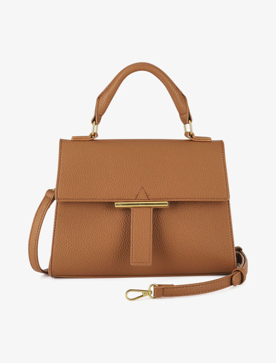 Sac besace Claudia - Camel