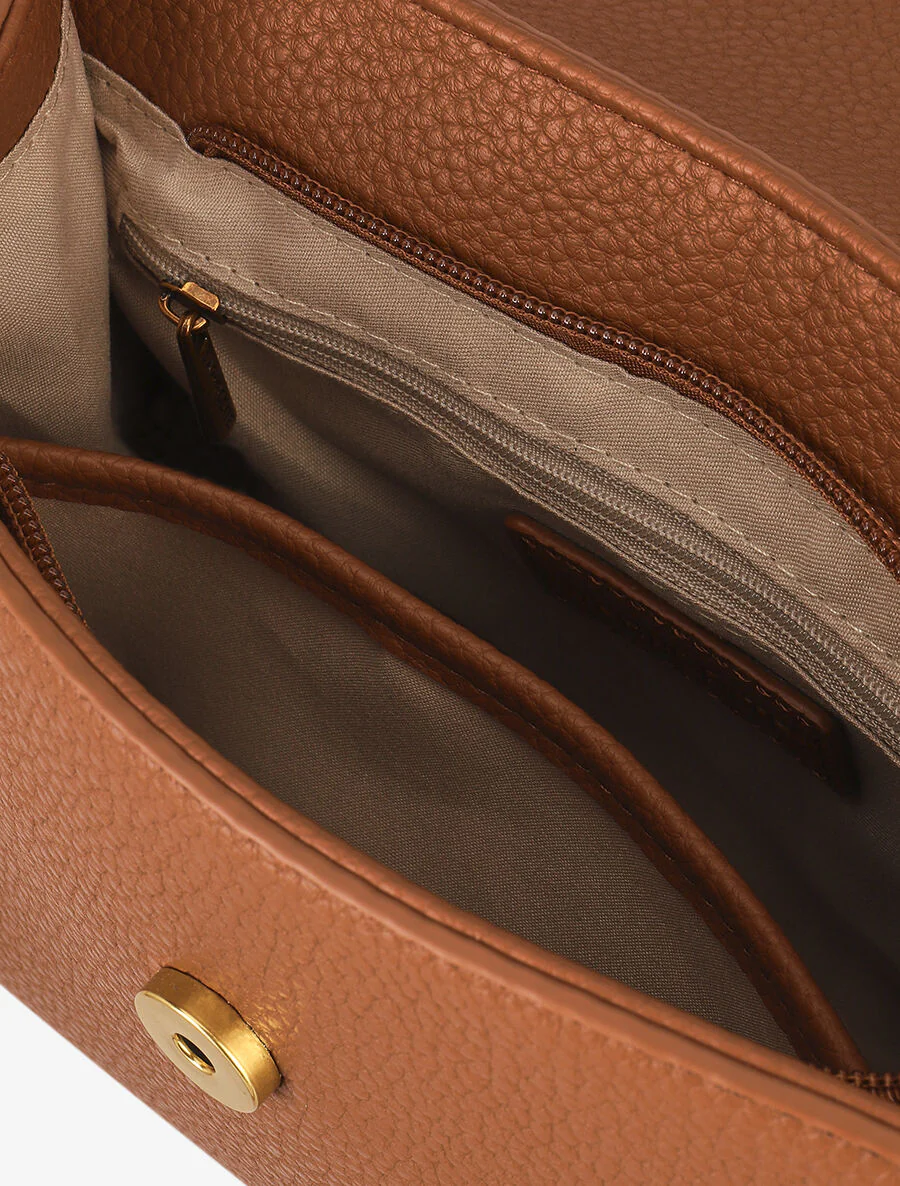 Sac besace Claudia - Camel - Image 4