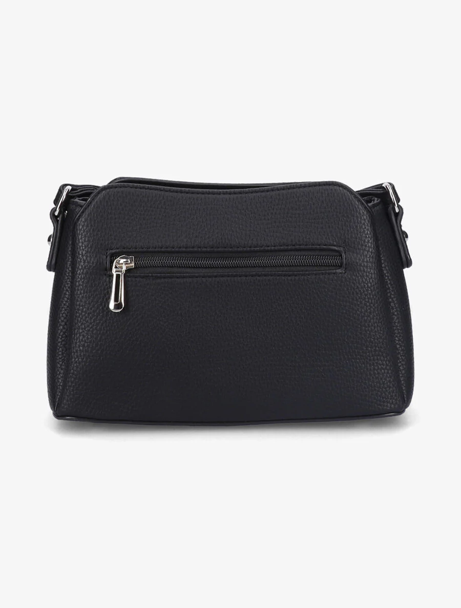 Sac besace Clémence - Noir - Image 4