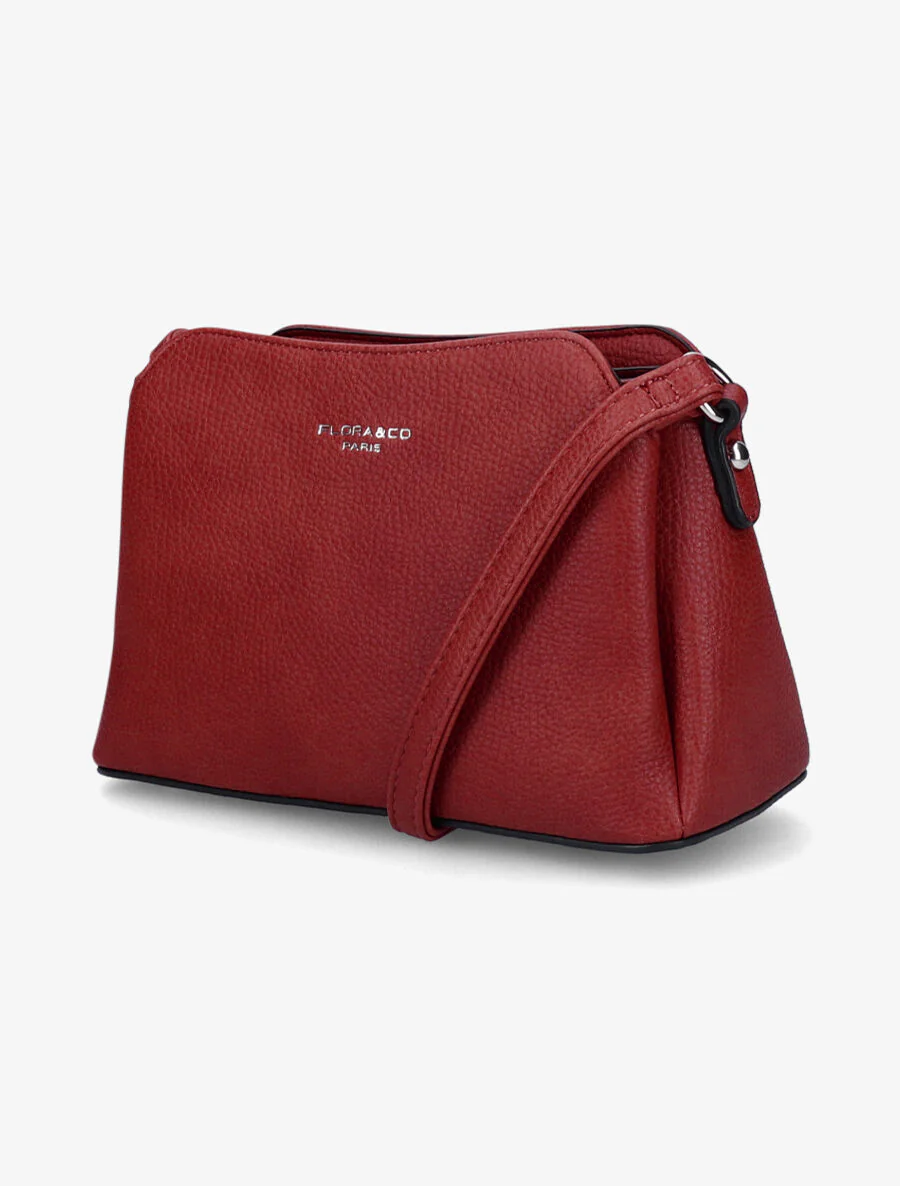 Sac besace Clémence - Rouge - Image 2
