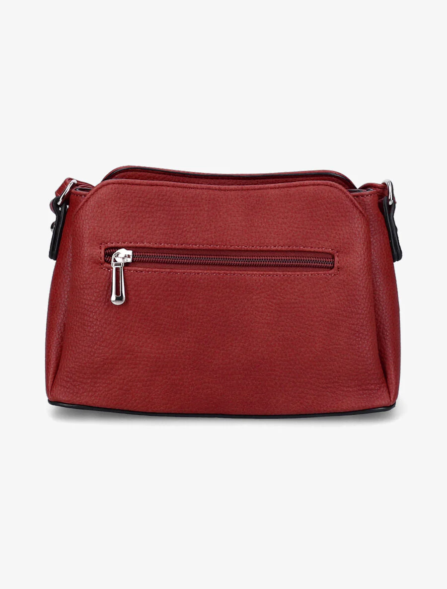 Sac besace Clémence - Rouge - Image 3