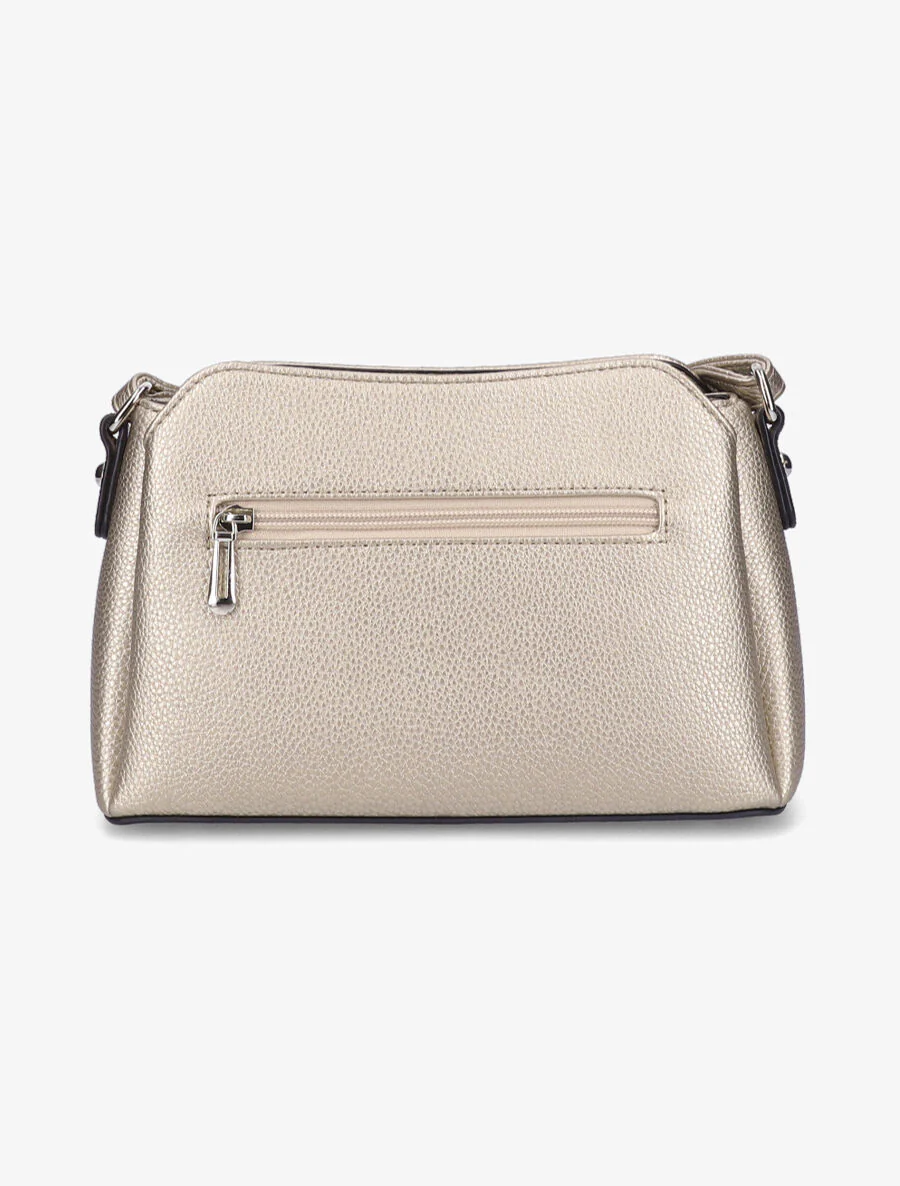 Sac besace Clémence - Beige nacré - Image 3