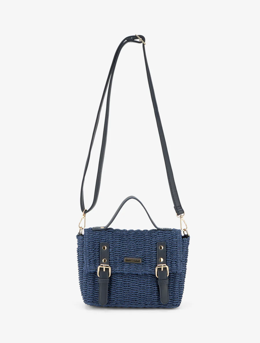 Sac besace Constance - Bleu - Image 3