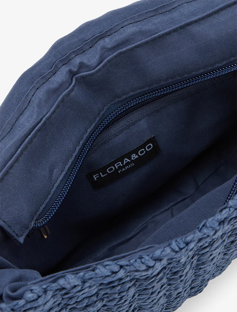 Sac besace Constance - Bleu - Image 4
