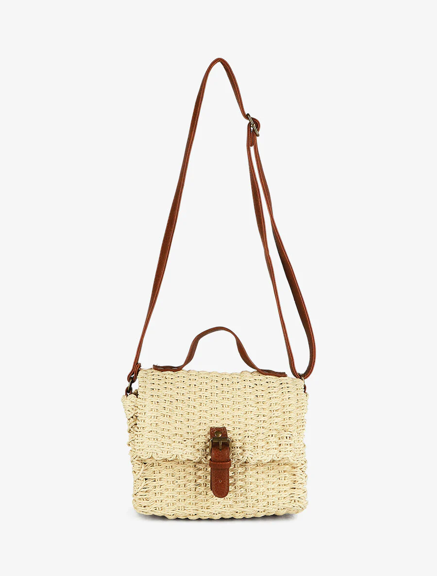 Sac besace Diane - Beige - Image 3