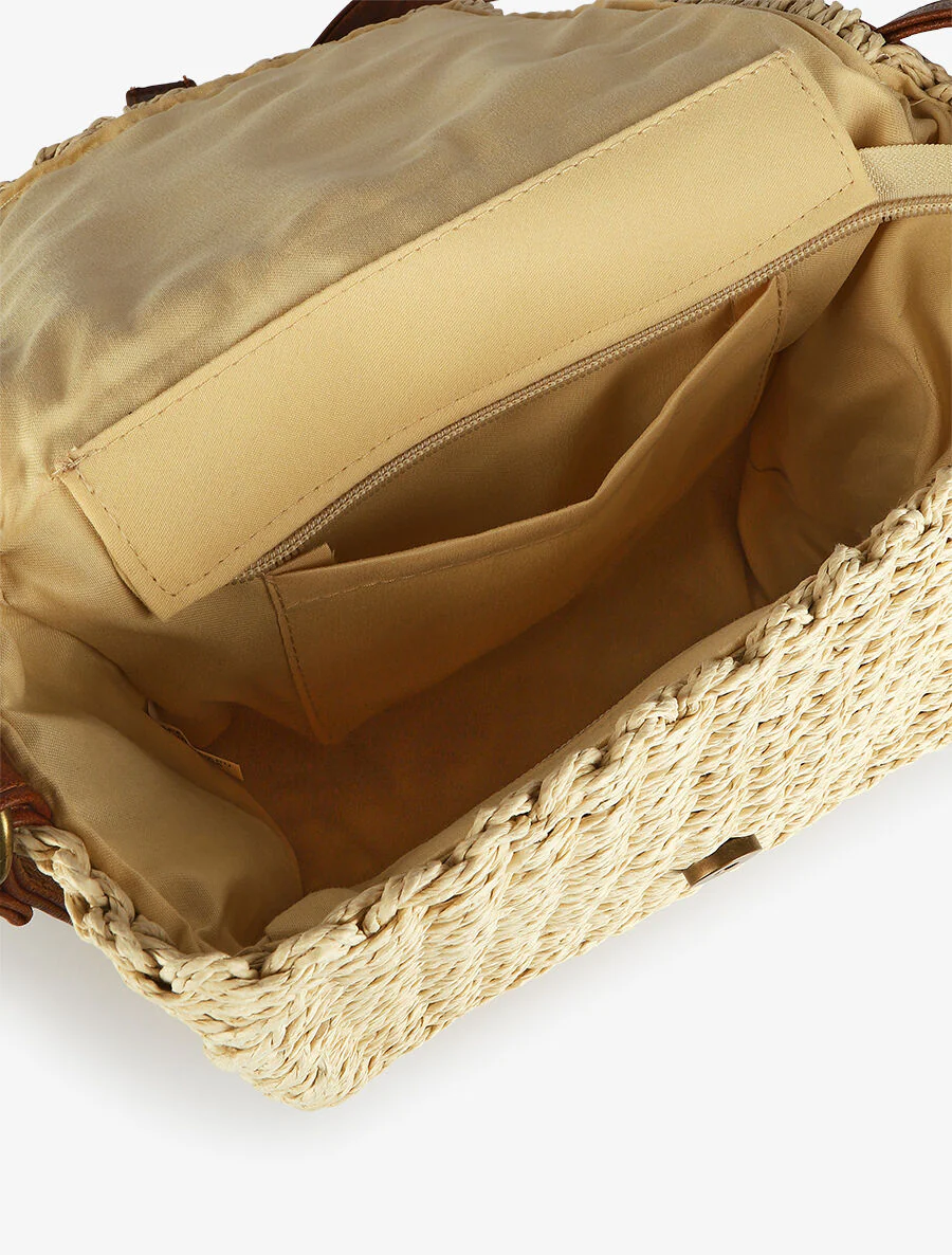 Sac besace Diane - Beige - Image 4