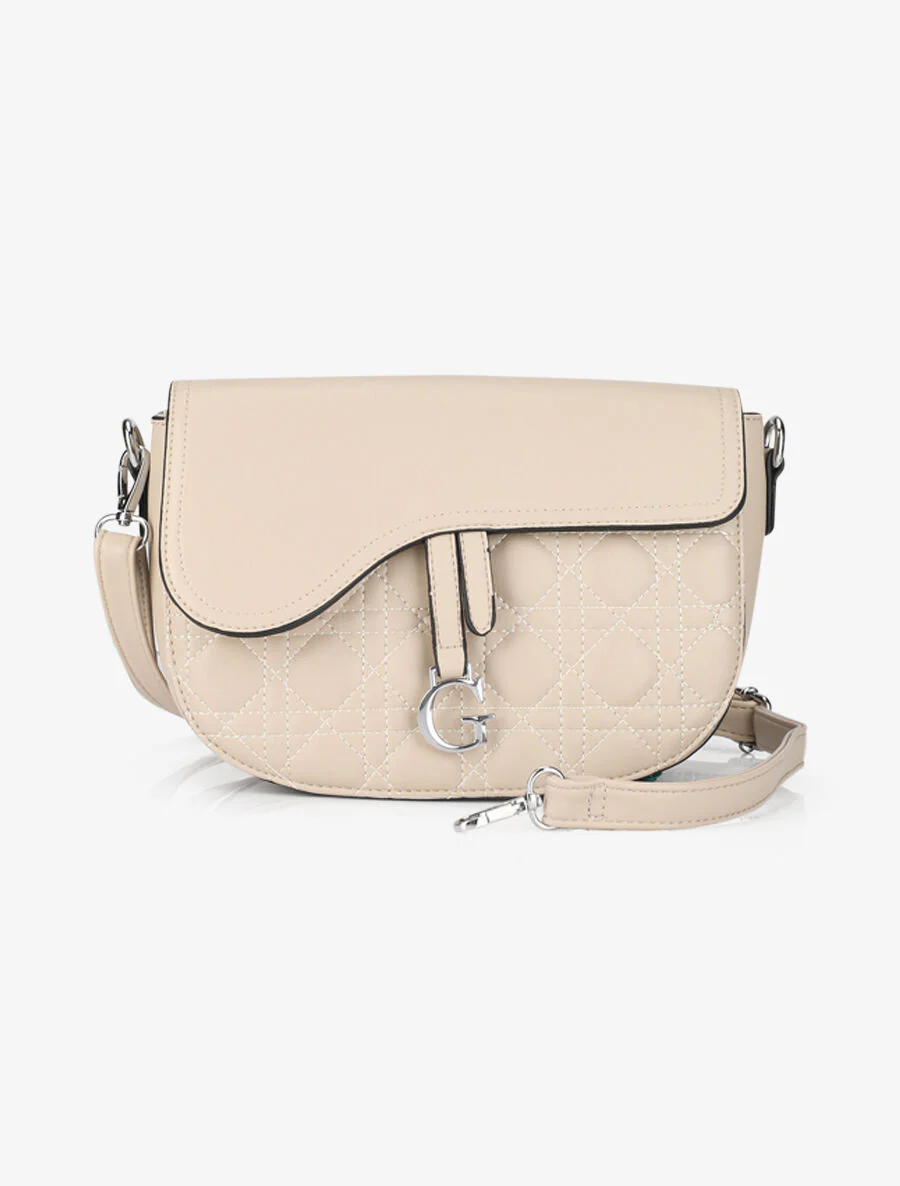 Sac besace Donna - Taupe