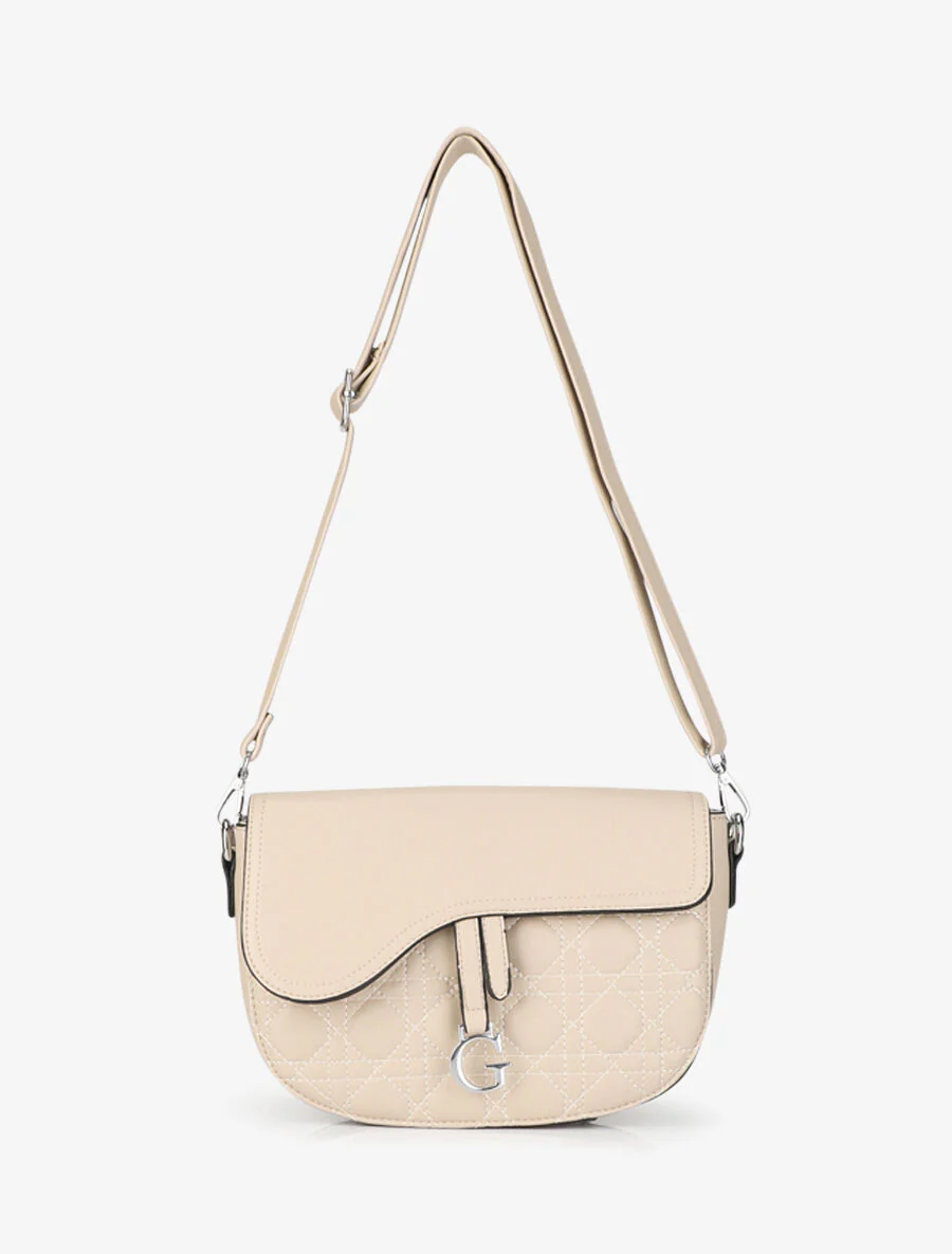 Sac besace Donna - Taupe - Image 3