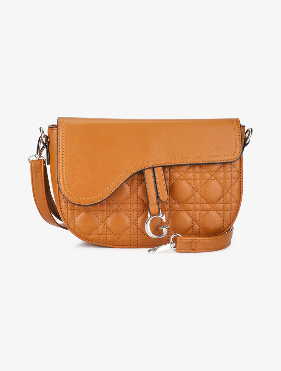 Sac besace Donna - Camel
