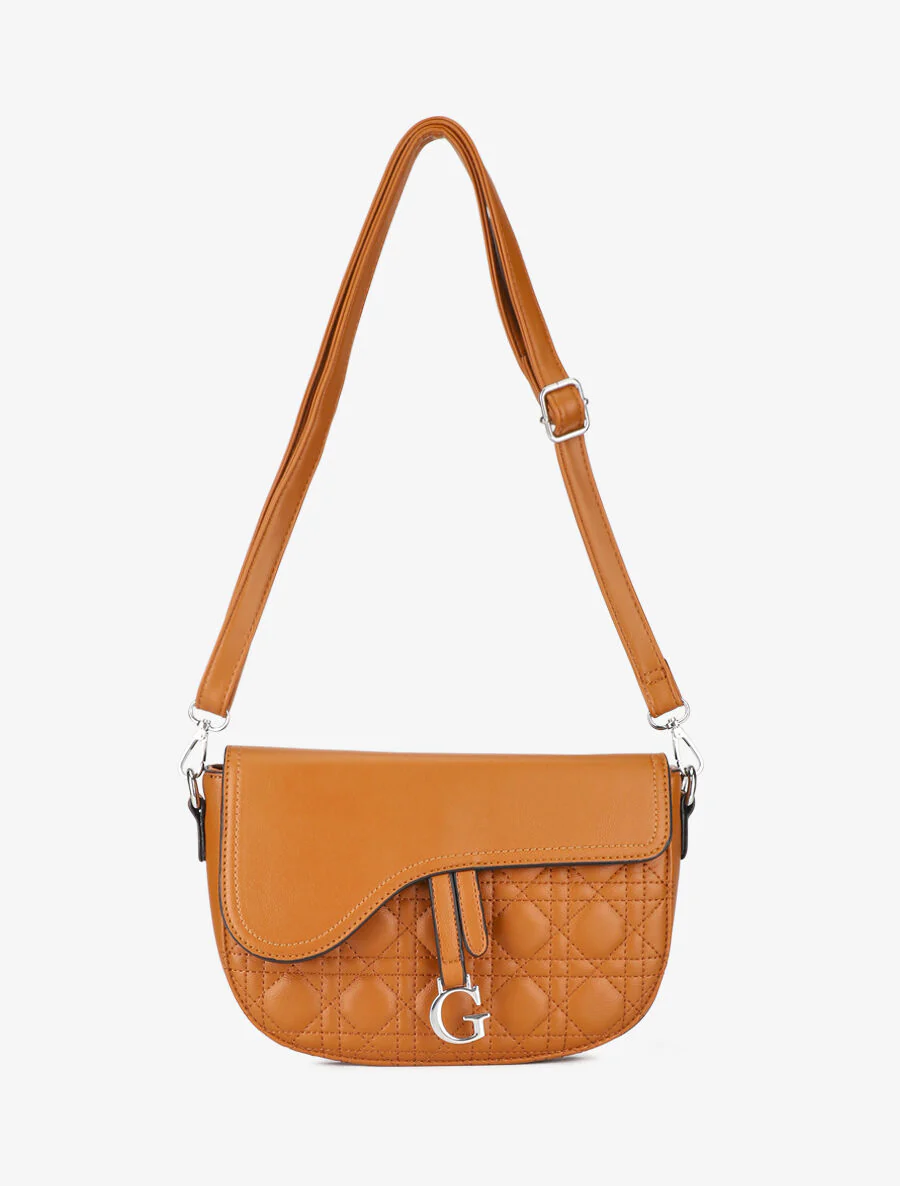 Sac besace Donna - Camel - Image 3