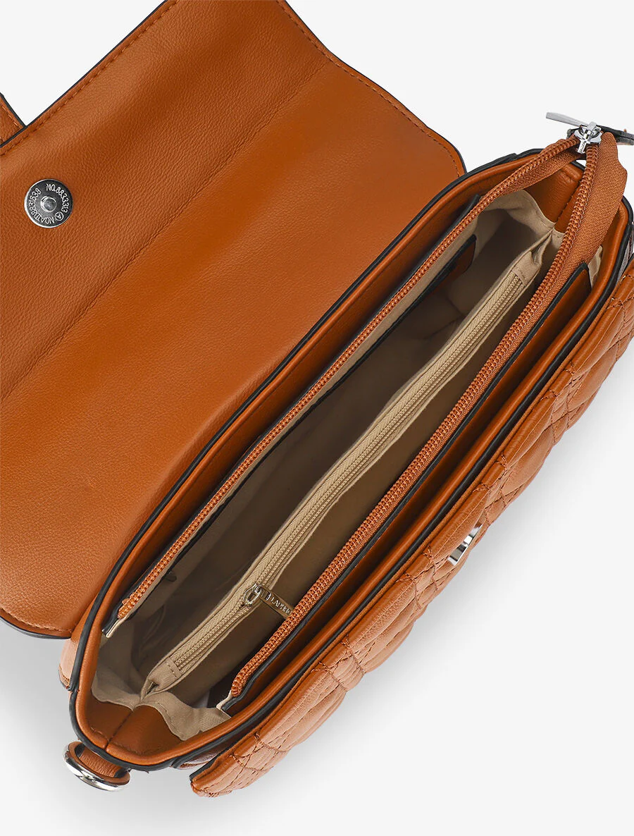 Sac besace Donna - Camel - Image 4