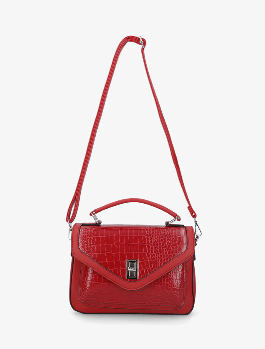 Sac besace Faith - Rouge - Image 3
