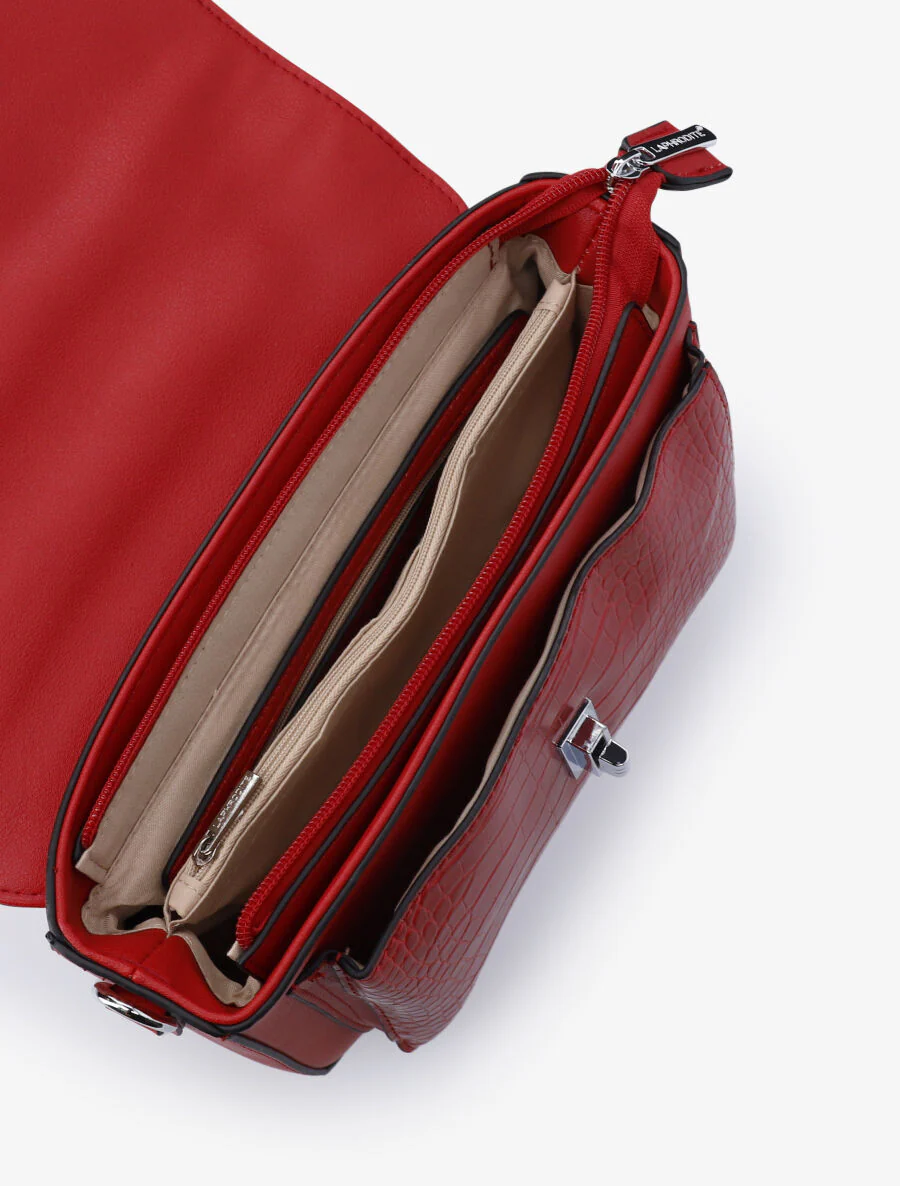 Sac besace Faith - Rouge - Image 4