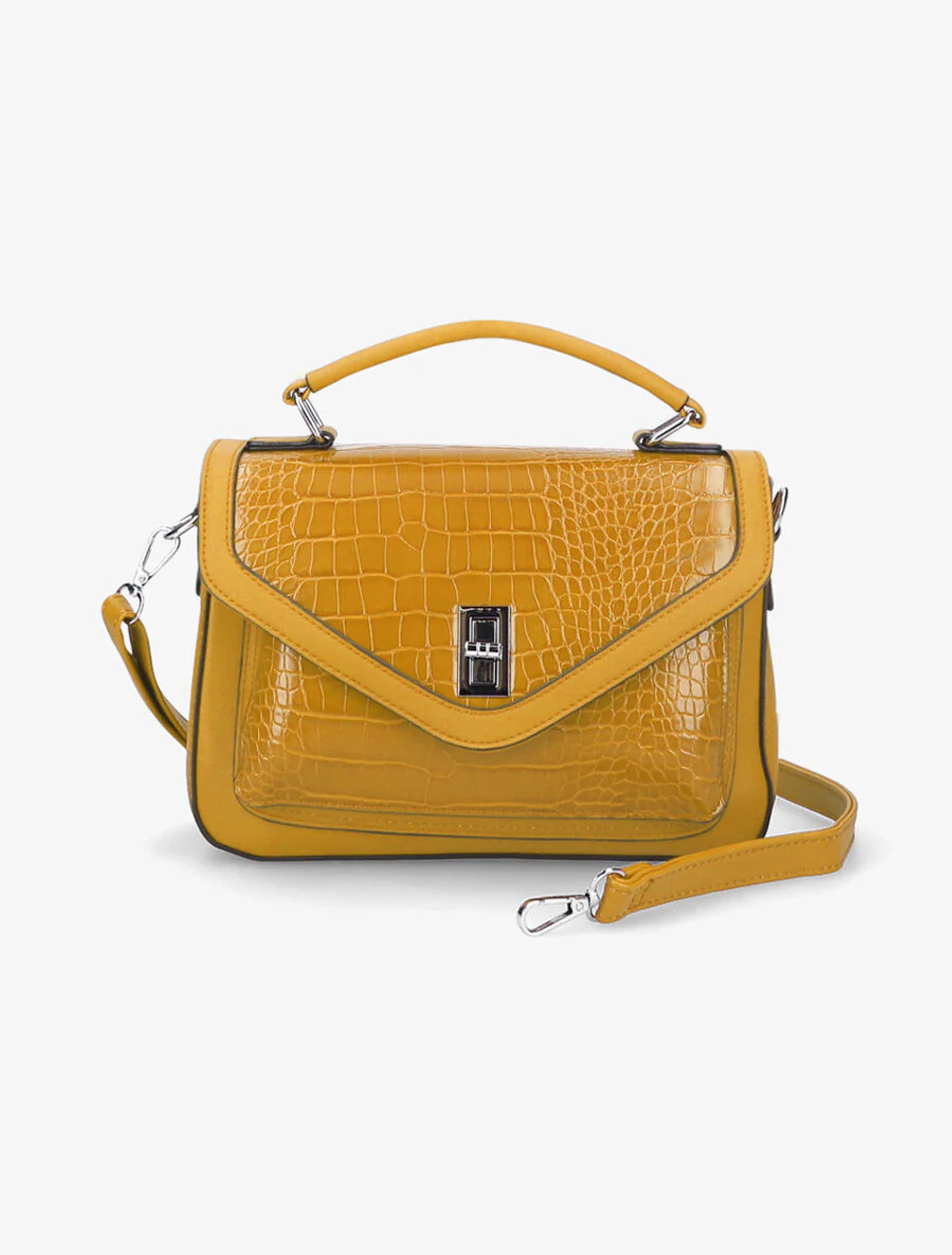 Sac besace Faith - Moutarde