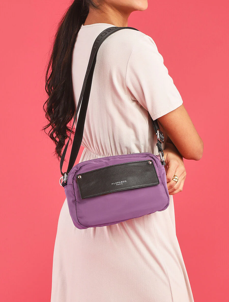 Sac besace Felicia - Mauve - Image 6