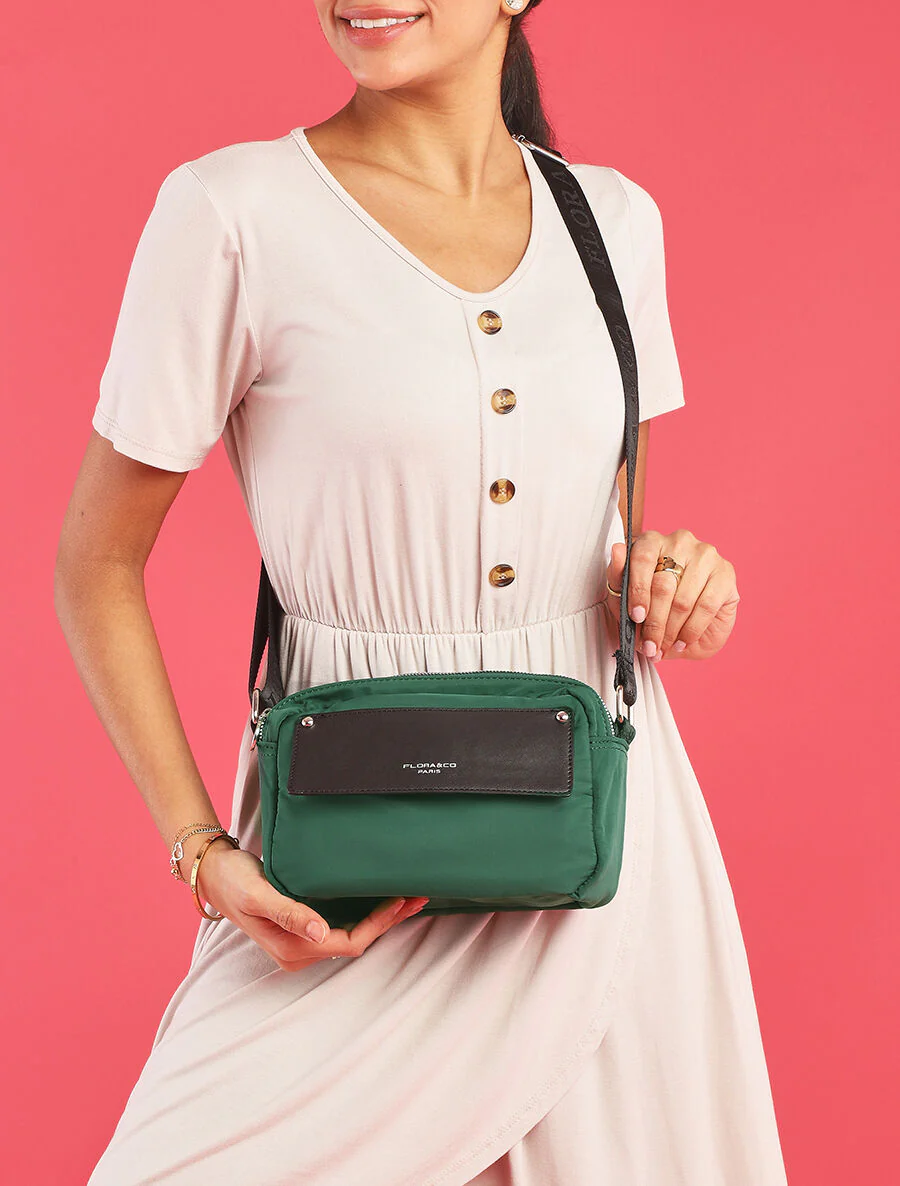 Sac besace Felicia - Vert sapin - Image 6