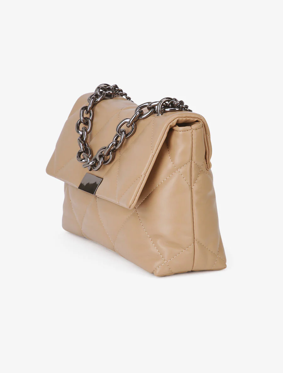 Sac besace Gaelle - Taupe - Image 2