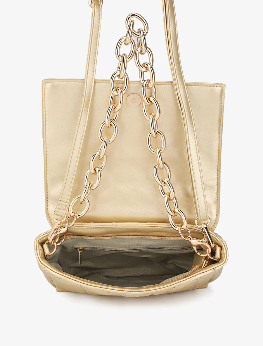 Sac besace Gianella - Or - Image 6
