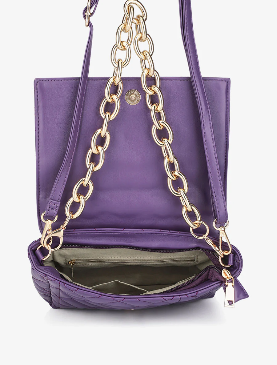Sac besace Gianella - Violet - Image 6