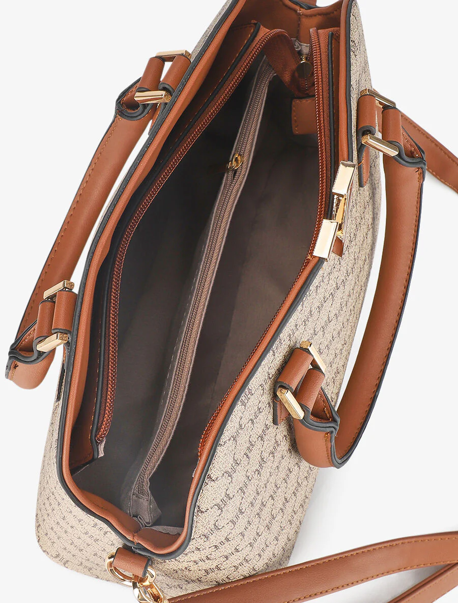 Sac besace Gina - Taupe - Image 4
