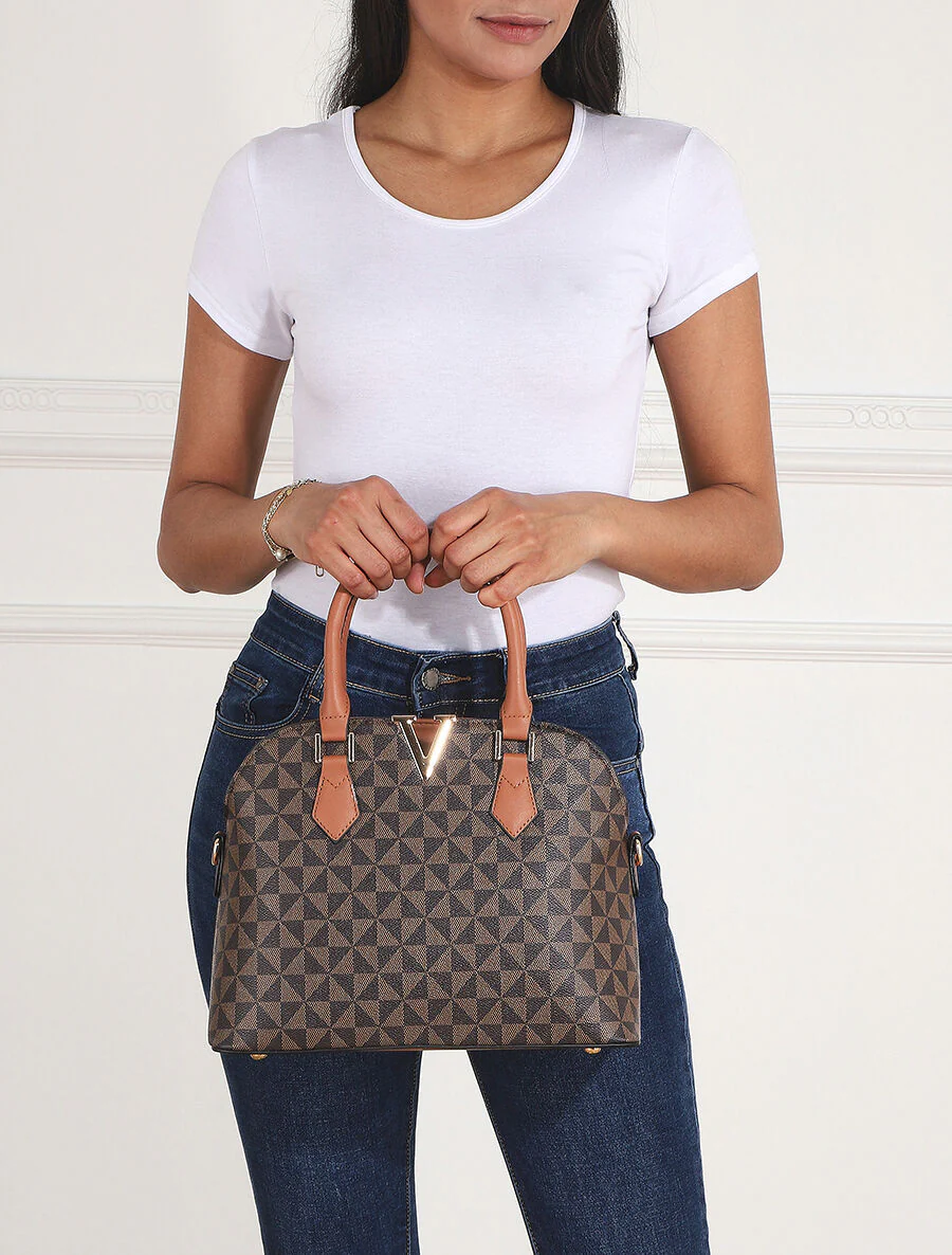 Sac besace Gina - Marron - Image 5