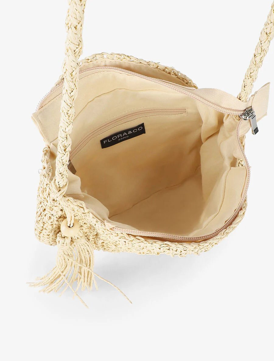 Sac besace Indira - Beige clair - Image 4