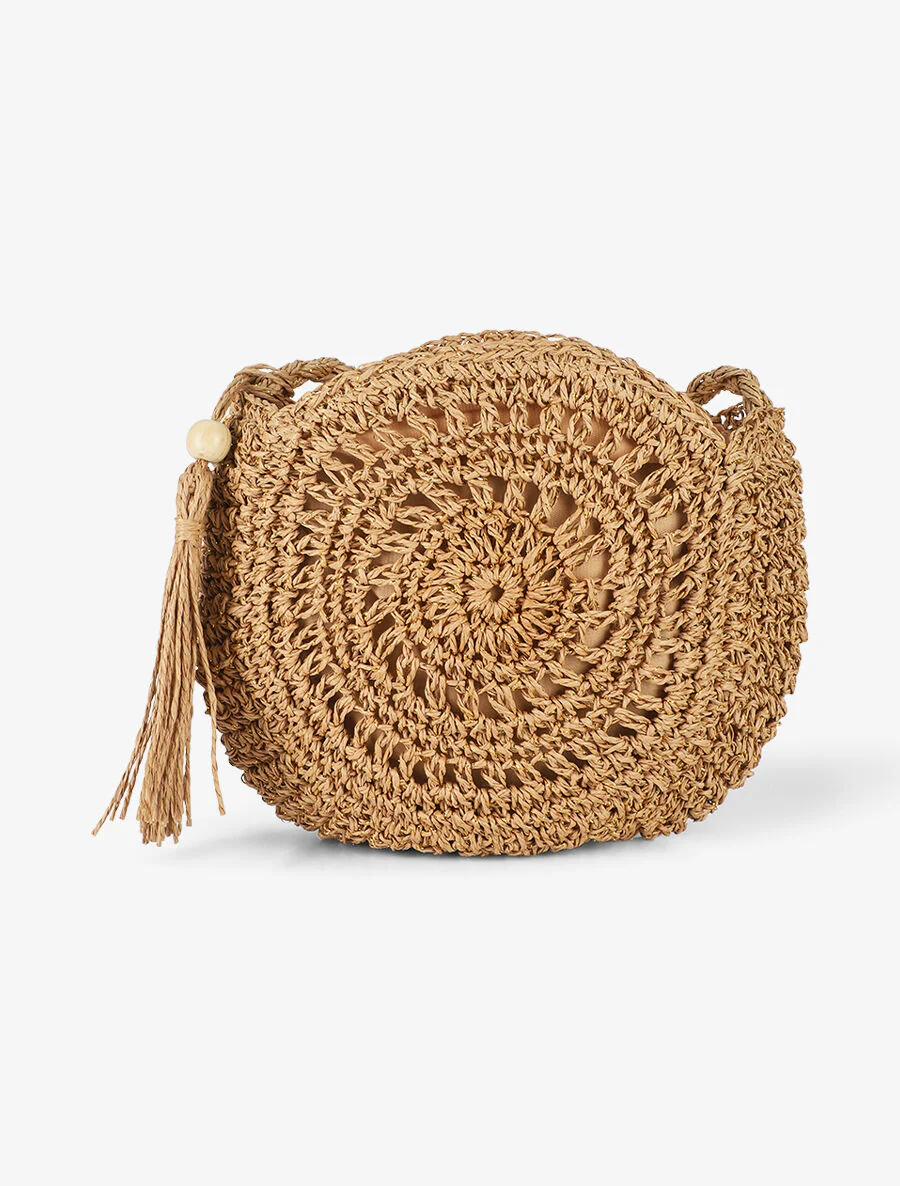 Sac besace Indira - Beige foncé