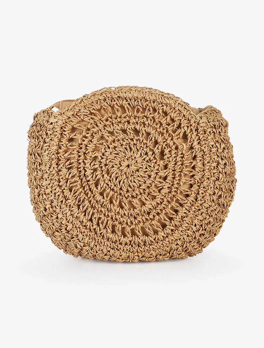 Sac besace Indira - Beige foncé - Image 2