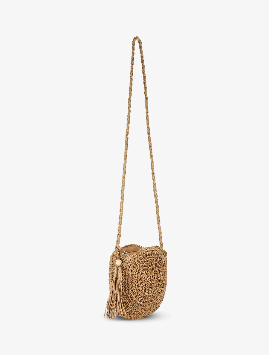 Sac besace Indira - Beige foncé - Image 3