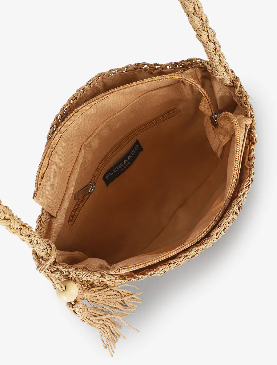 Sac besace Indira - Beige foncé - Image 4