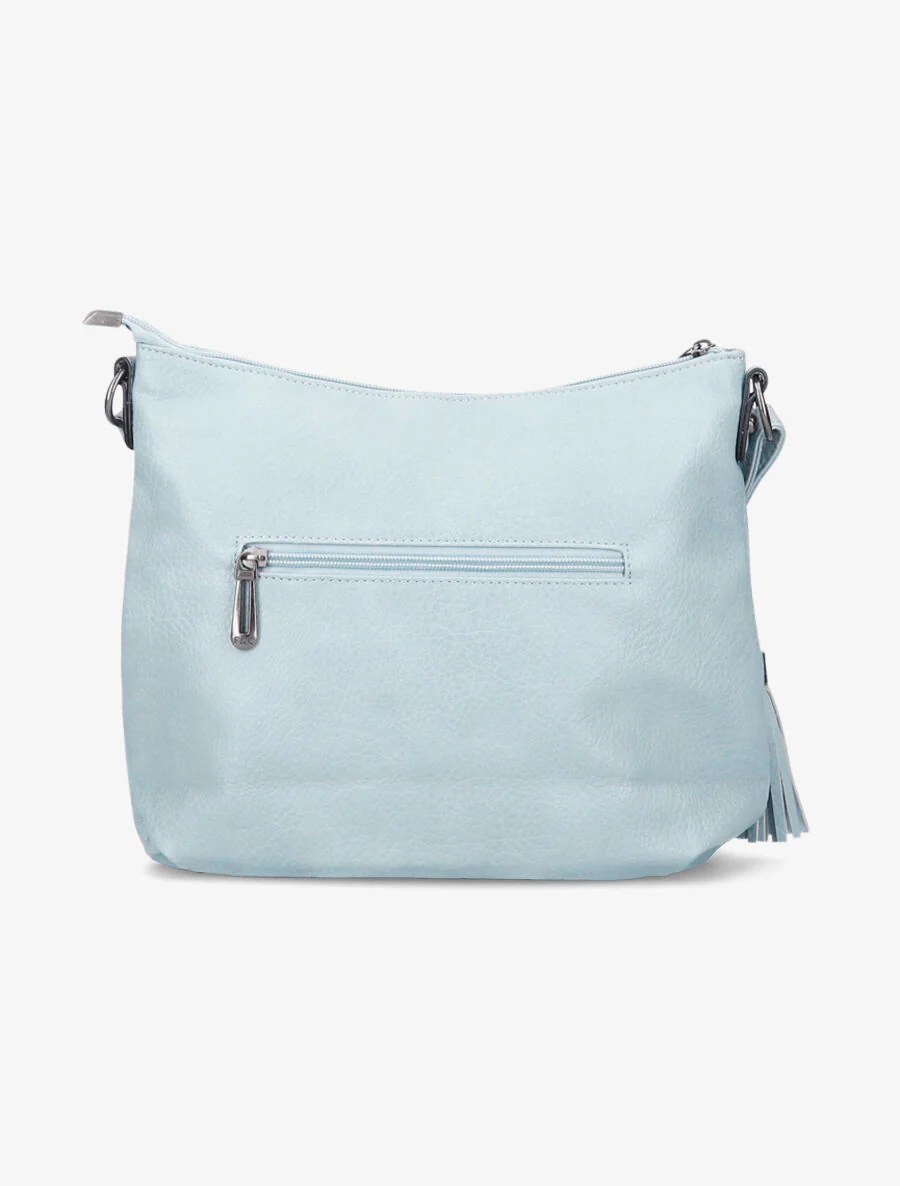 Sac besace Irena - Bleu ciel - Image 2