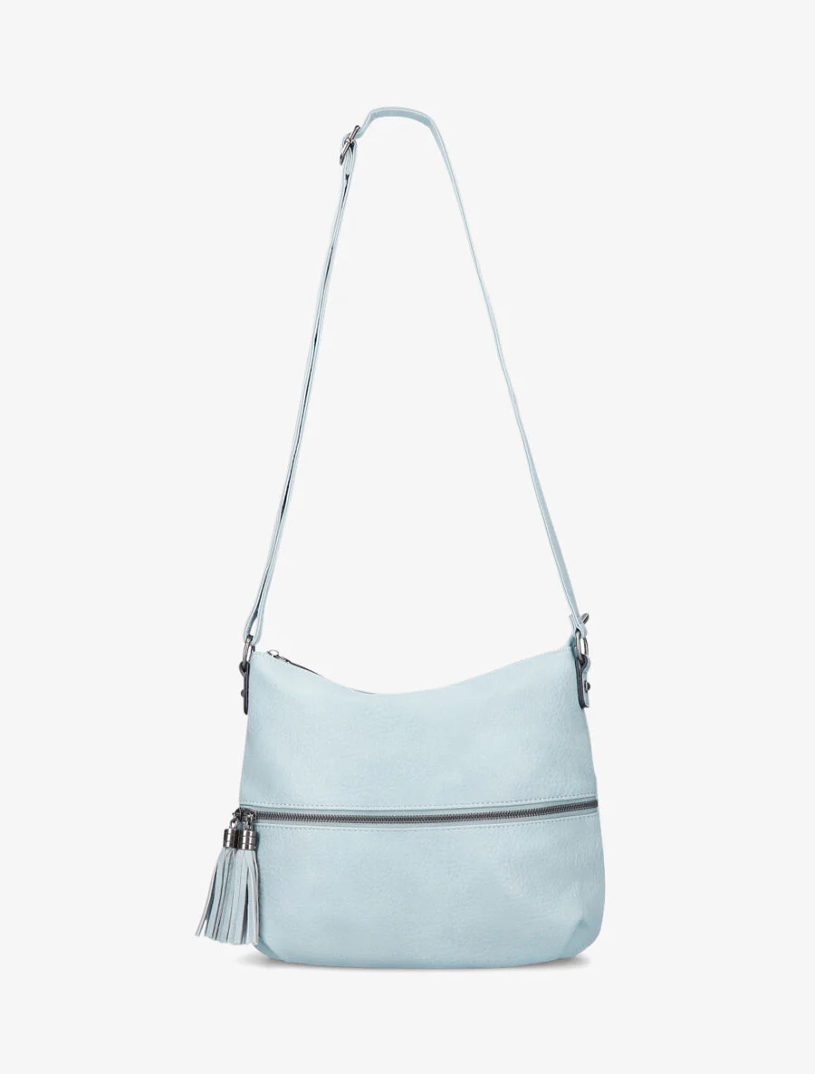 Sac besace Irena - Bleu ciel - Image 3