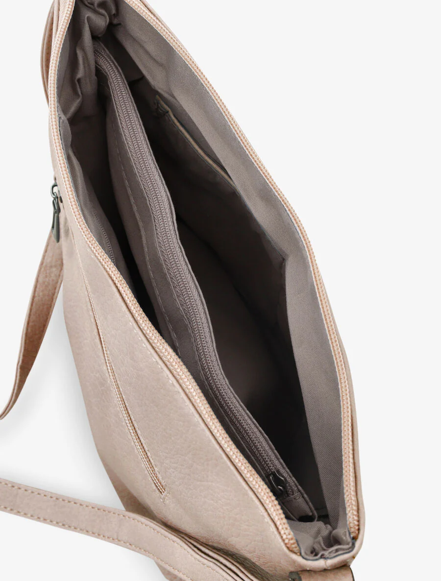 Sac besace Irena - Doré rose - Image 4