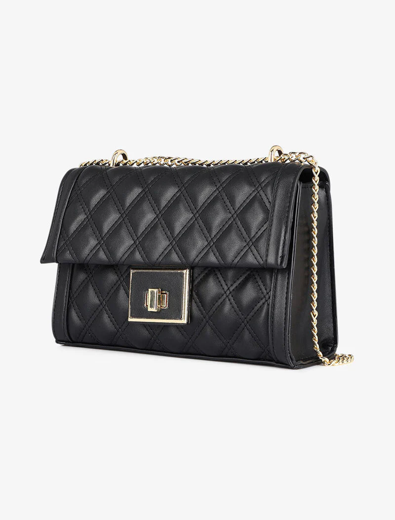 Sac besace Isabelle - Noir - Image 2
