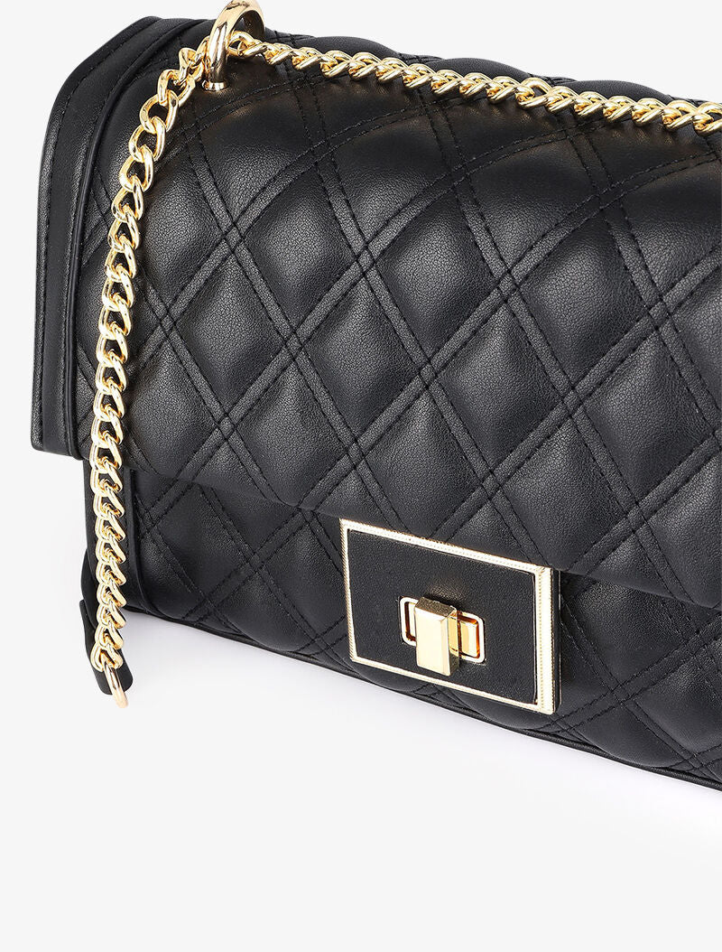 Sac besace Isabelle - Noir - Image 4